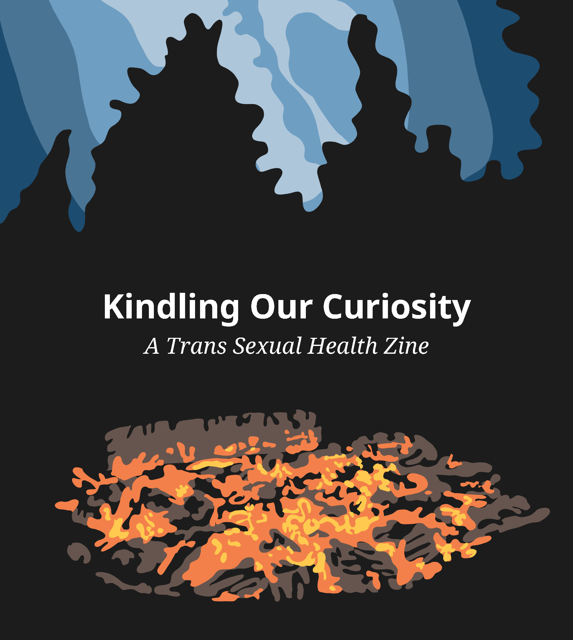 Kindling our curiosity: a trans sexual health zine - Volume 3 cover page