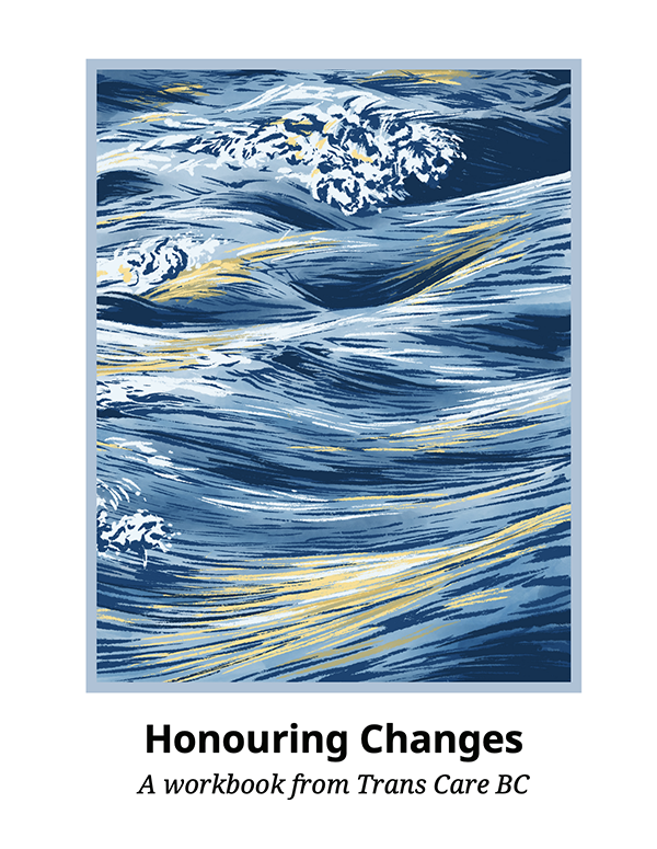 Honouring Changes cover page with ocean waves.